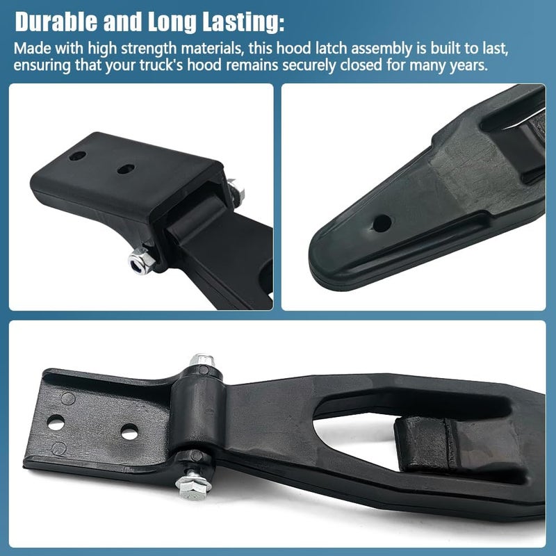 Meyffon 315-5206 Hood Latch Kit Compatible with Freightliner M2 1994-2005 FL106 FL112 FL50 FL60 FL70 FL80 Container Freight Trains - Image 3